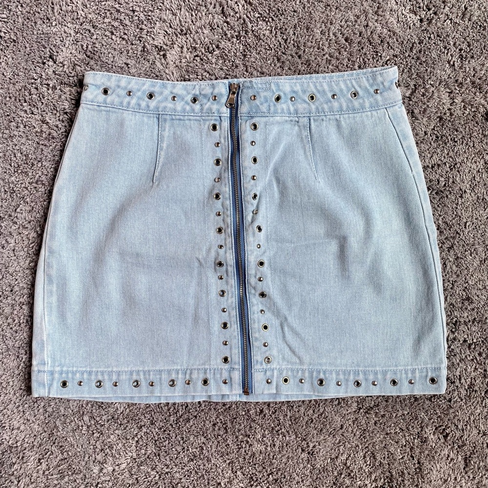 PacSun Jean Mini Skirt
